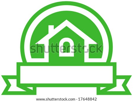 real estate logo vector. stock vector : Real estate