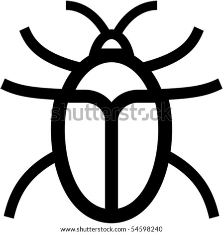 Bug - Vector Illustration - 54598240 : Shutterstock