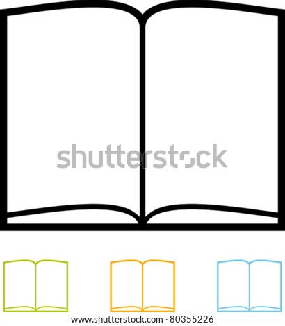 book vector icon