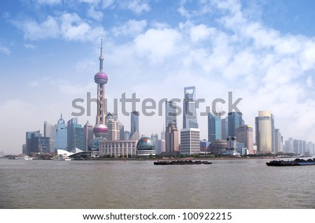2012 Shanghai skyline