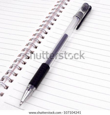 Pens and books (Expression of the concept of writing)