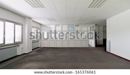 White Wall Empty Office