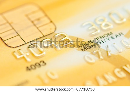 part of credit gold card