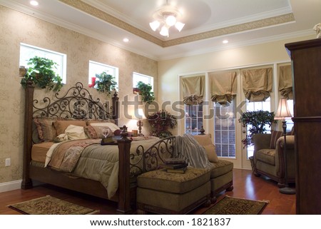 Contemporary bedroom home interior design lifestyle