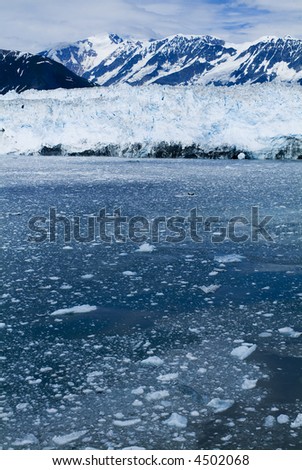 Glacier Water Blue Cold Ice Global Warming Series 04