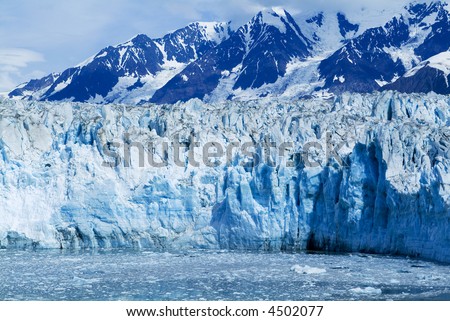 Glacier Water Blue Cold Ice Global Warming Series 07