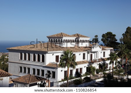Building in Mijas, Andalusia Spain