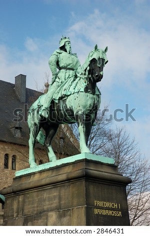 Statue of Frederick I, Holy Roman Emperor