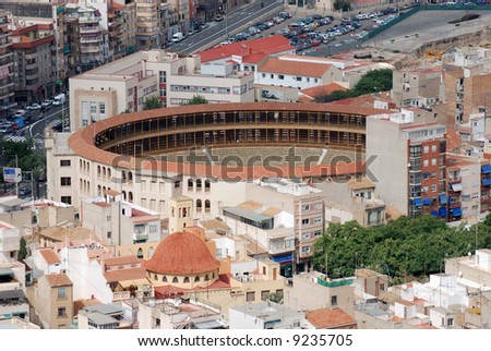 The Plaza de Toros (bullring) in Alicante, Spain