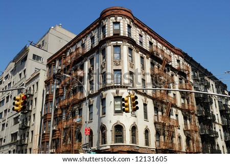 Old Art Deco style Building in New York City