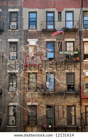 Apartment building in New York City