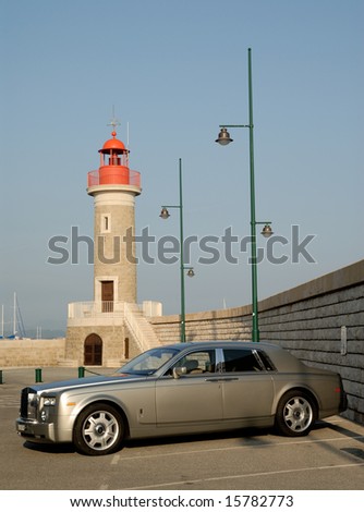 Rolls Royce in Saint Tropez, southern France