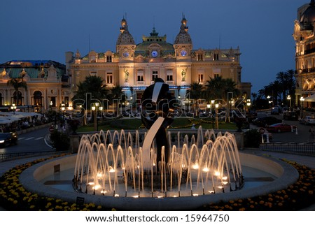 monaco monte carlo casino. stock photo : Monte Carlo