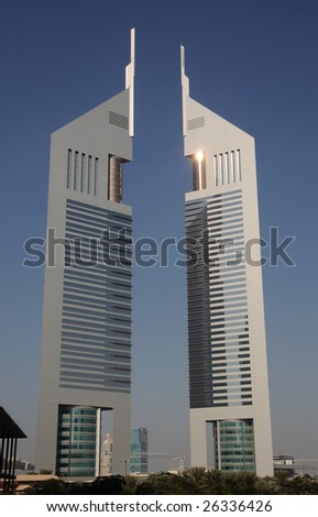 Emirates Towers in Dubai, United Arab Emirates