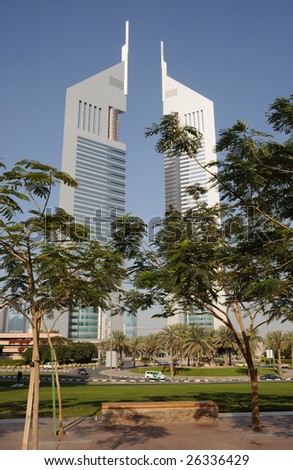 Emirates Towers in Dubai, United Arab Emirates