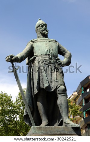 Barcelona Spain Statues