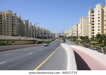 The Shoreline Apartments Buildings At Palm Jumeirah, Dubai United Arab 