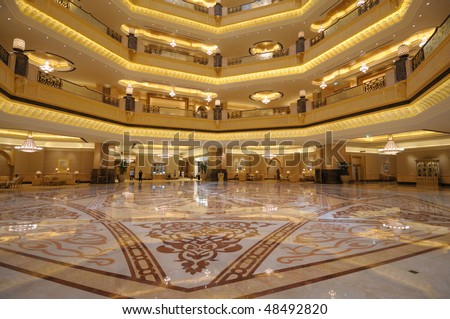 قصر الامارات ( أبو ظبي ) Stock-photo-interior-of-emirates-palace-abu-dhabi-united-arab-emirates-48492820