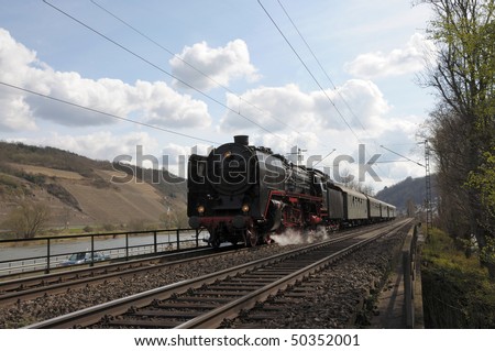 Historic Steam Train in Germany