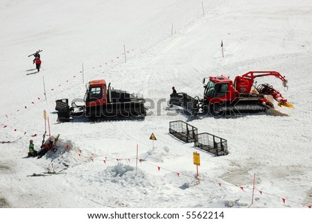 Snow Plow Skier