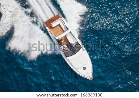 Motor boat, rio yachts italian shipyard