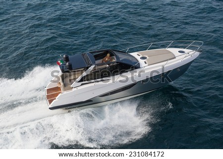 Motor yacht, rio yacht, fast yacht, italy