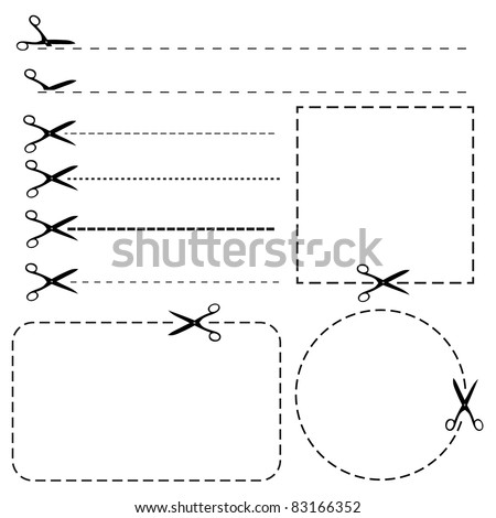Set of coupon borders Set of coupon borders