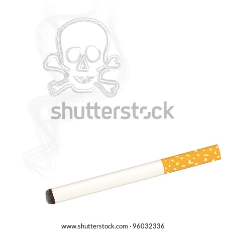 Cigarette Skull