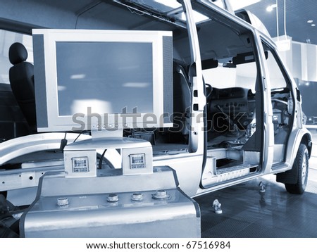 The Internal Structure Model Of Car Stock Photo 67516984 : Shutterstock