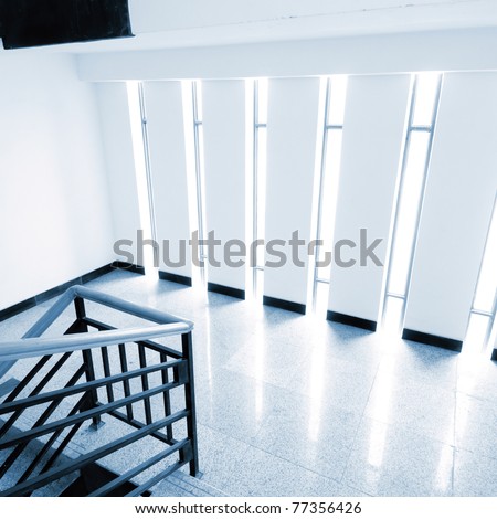 stairs in the modern house,Deluxe Clean.