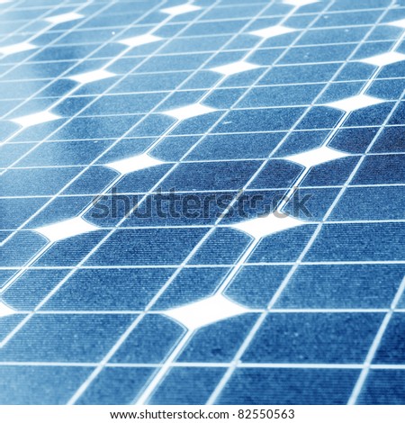Outdoor solar power installed in the device wafer.
