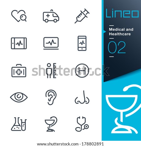 Medical and Healthcare outline icons Medical and Healthcare outline icons