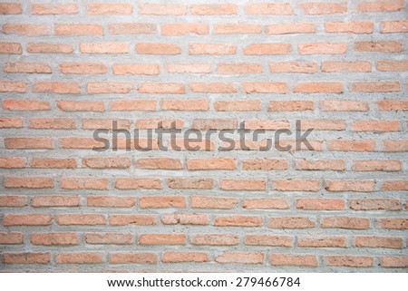 classic brick Wall in home, decor