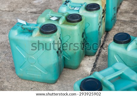 green plastic fuel tanks, industry