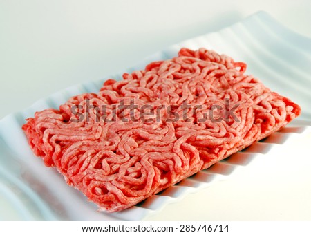 Ground beef delicious fresh organic minced meat