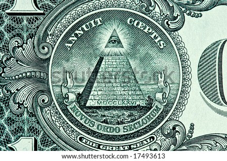 us 1 dollar bill illuminati. american 1 dollar bill