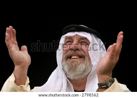 funny arab guy. arabic looking man with