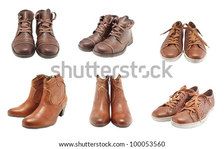Nine West Noregrets Brown Leather Shoes for Women - eaeShoes