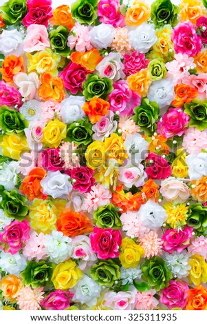 beautiful flower wedding decoration