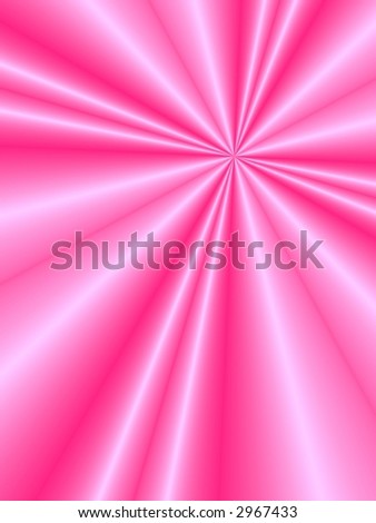 Fractal image of a folded pink satin sheet.