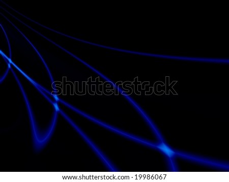 Fractal image of scattered light in an abstract laser light show.