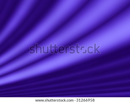 Fractal image of a folded purple satin sheet.