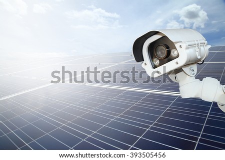 Security of solar power plant.cctv cameras secure solar .