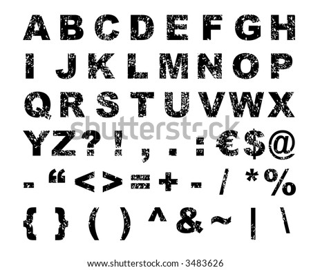 fancy lettering stencils. 2011 Fonts, alphabet stencils