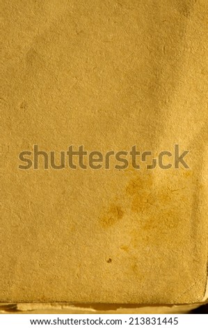 Paper grunge texture with drops of coffee