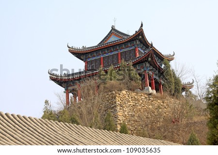 ancient Chinese traditional buildings, north china