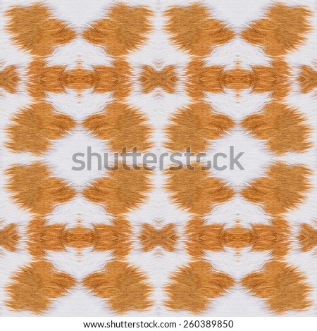 Abstract cow fur pattern background.