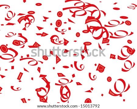 Red Confetti