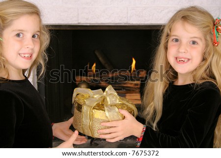 twin sister gift exchange