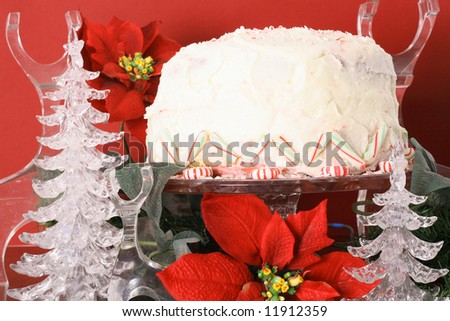 holiday bakery cake